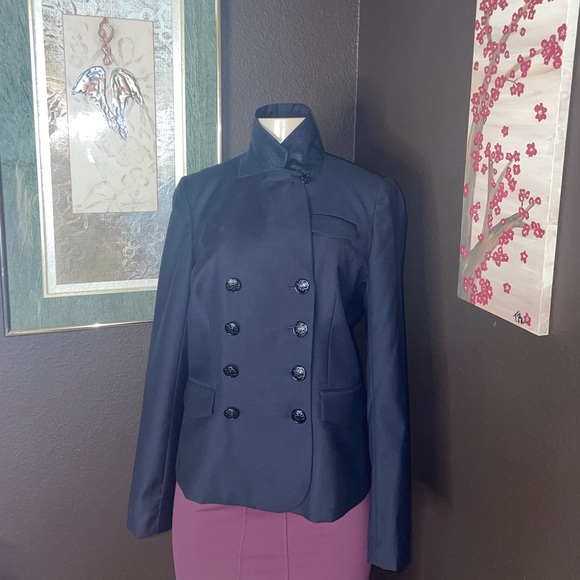 #25🎊Live 3/10/23 @7:30pm cst 😍 Great Condition Wool J Crew Double b blazer - Picture 5 of 14